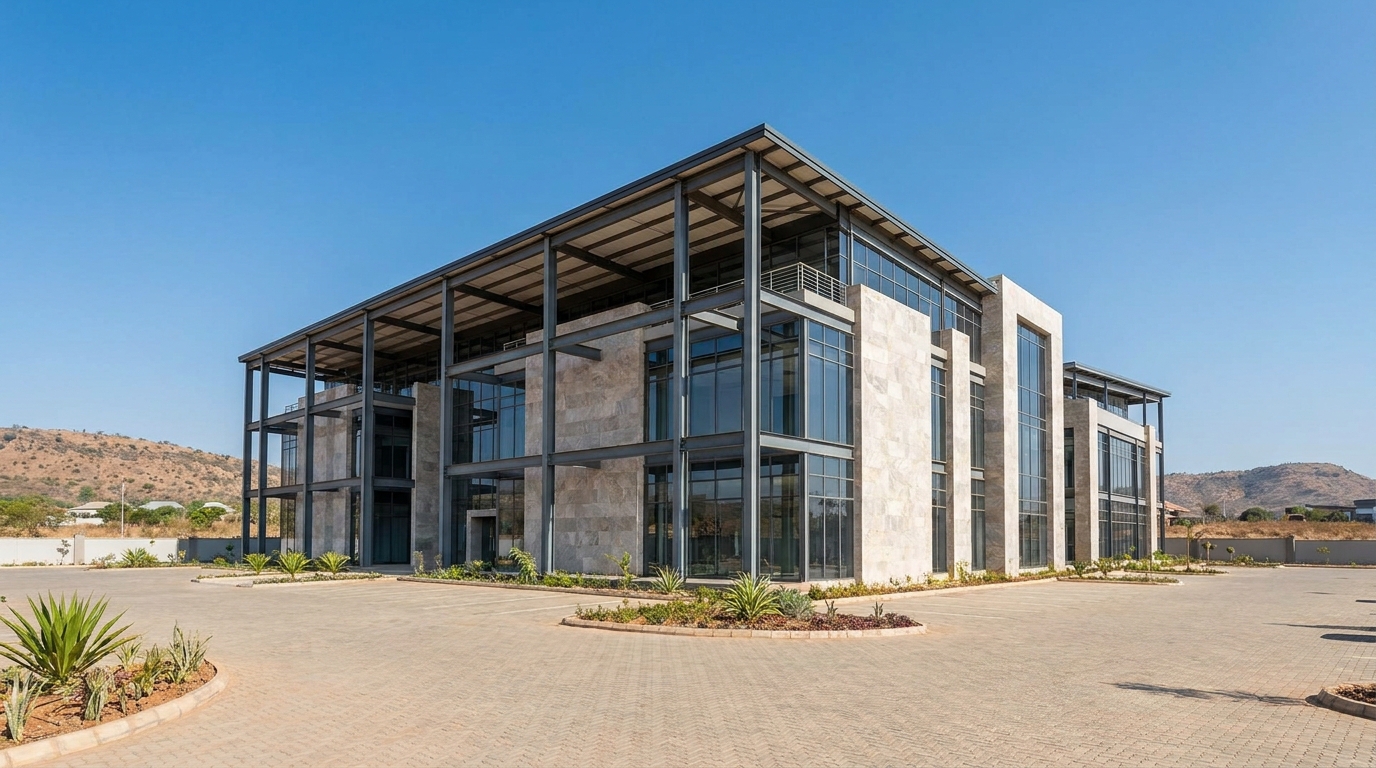 Modern Commercial Building in Nigeria